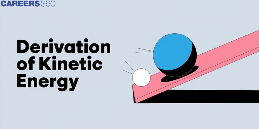 Derivation of Kinetic Energy -  Definition, Equation, Example, FAQs